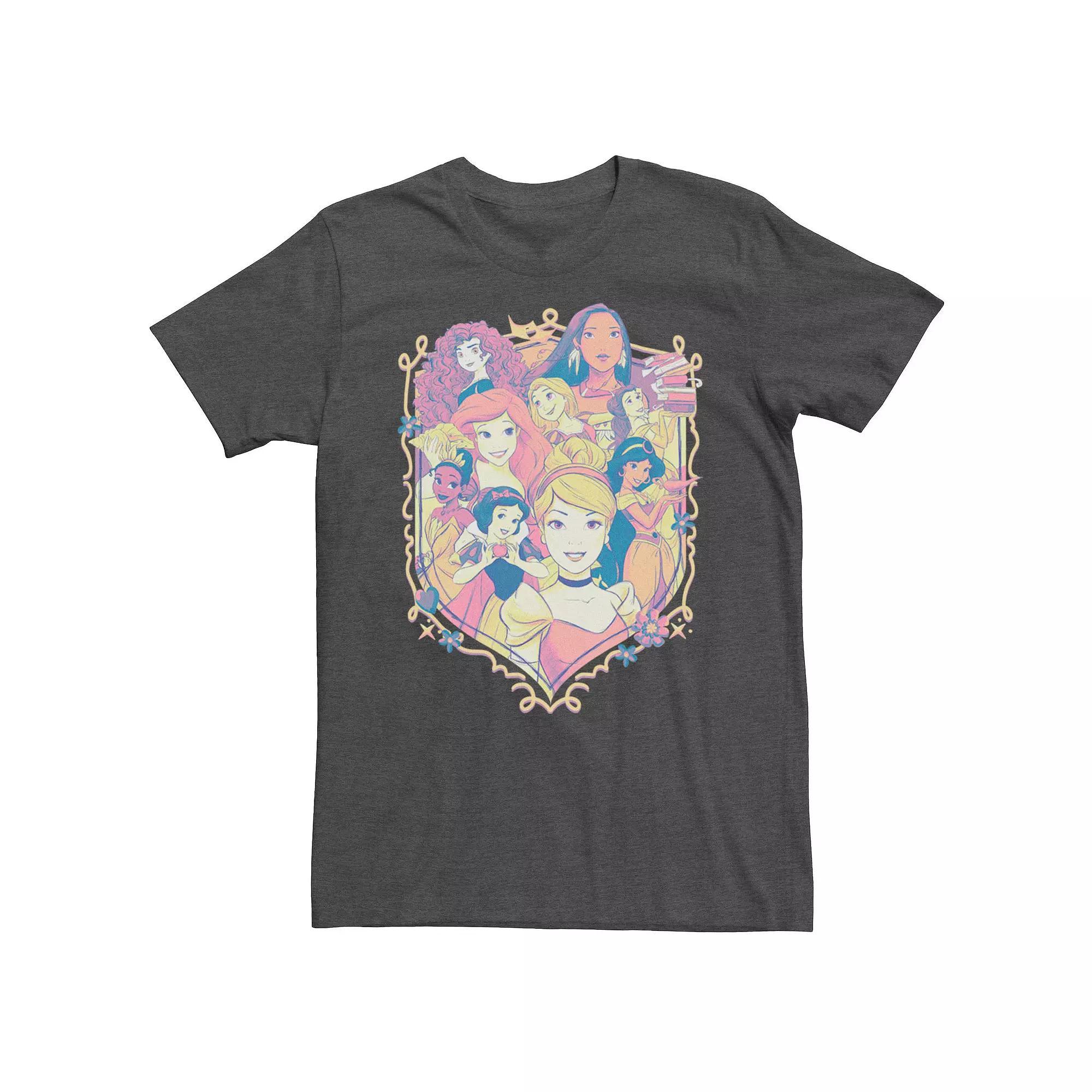 Disney's The Little Mermaid Retro Ariel Men's Tee, Size: Small, Blue Product Image