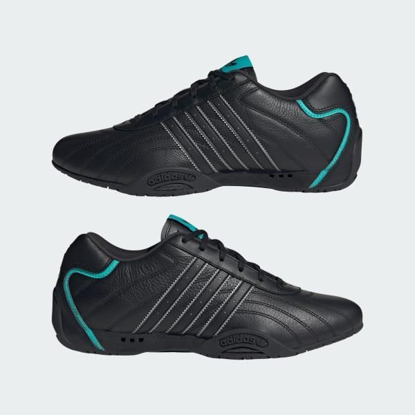 adidas ADIRACER LO MERCEDES AMG PETRONAS F1 TEAM SHOES Core Black 7 Unisex Product Image