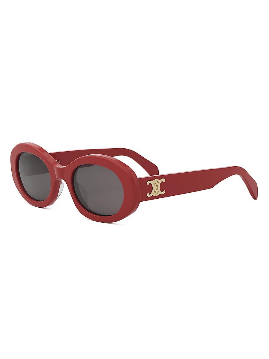 Celine Triomphe Oval Sunglasses, 52mm Product Image