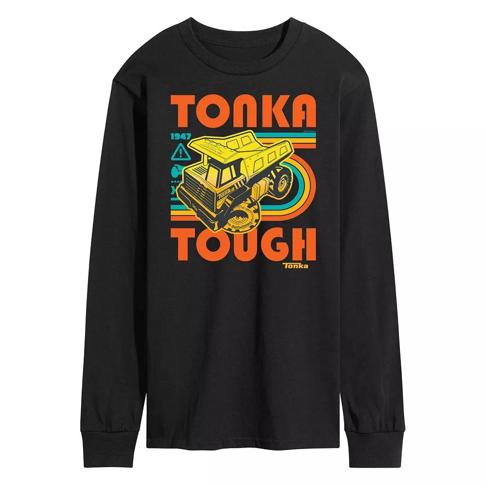 Mens Tonka Tough Long Sleeve Graphic Tee Blue Product Image