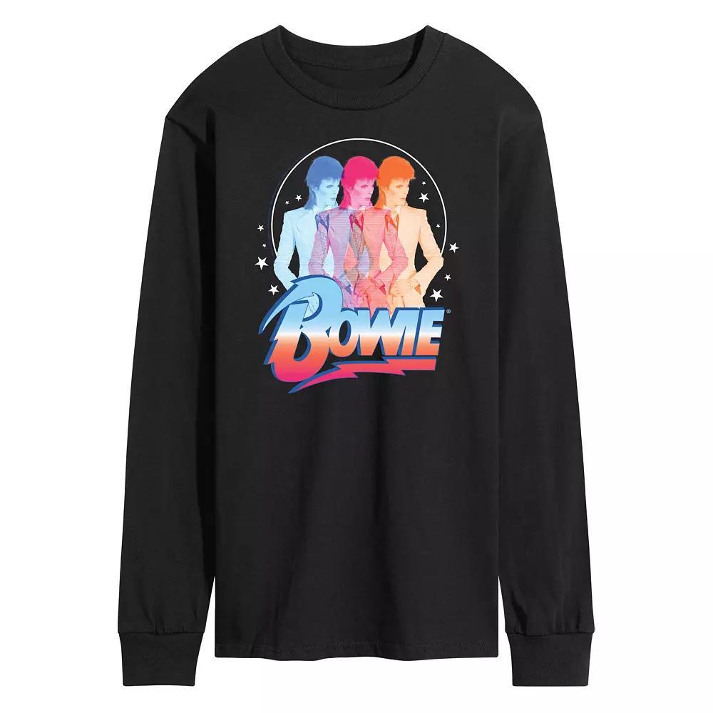Mens David Bowie Long Sleeve Tee Product Image