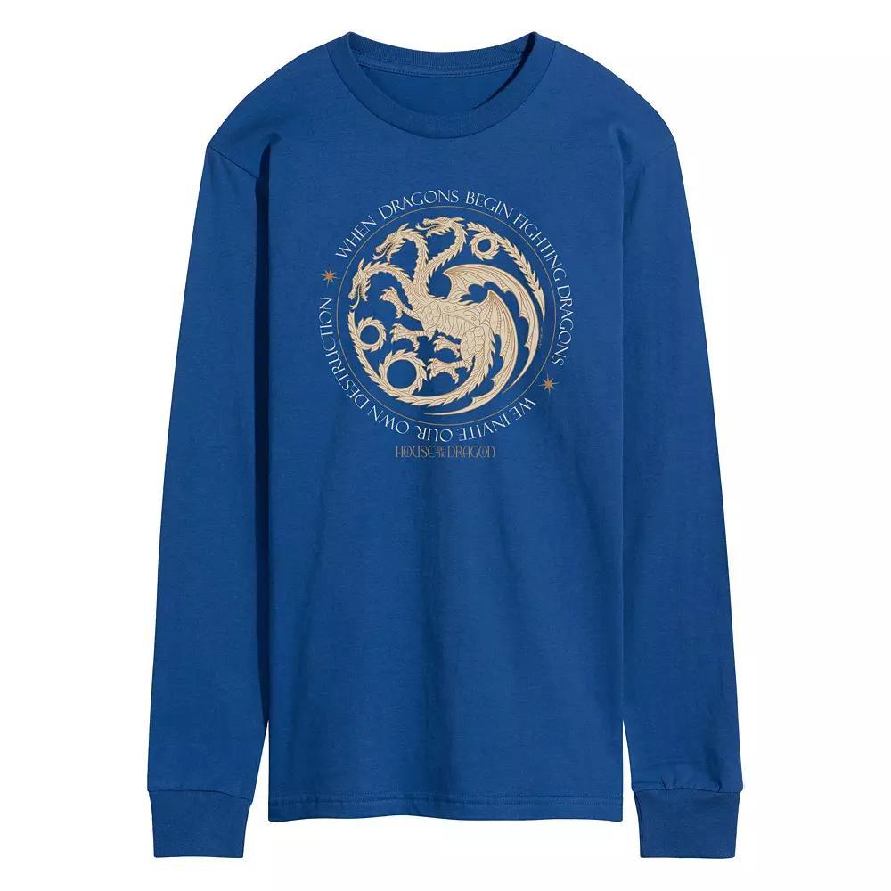 Mens Care Bears Mood Bedtime Bear Burger Long Sleeve Graphic Tee Product Image