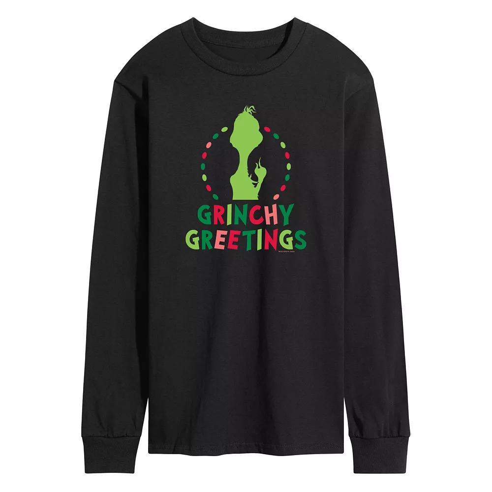 Men's Gremlins Grab Long Sleeve Graphic Tee, Size: XXL, Black Product Image