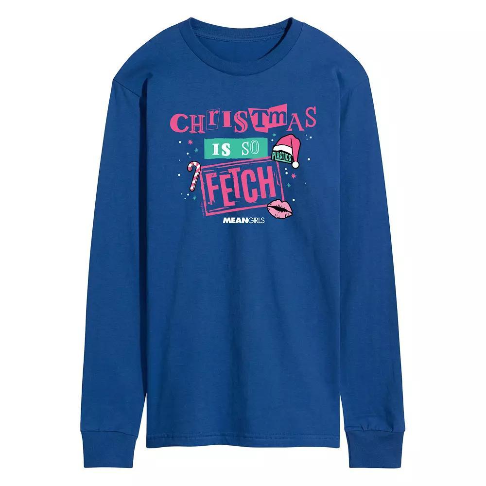 Mens Barbie The Movie Mojo Dojo Casa House Long Sleeve Graphic Tee Blue Product Image