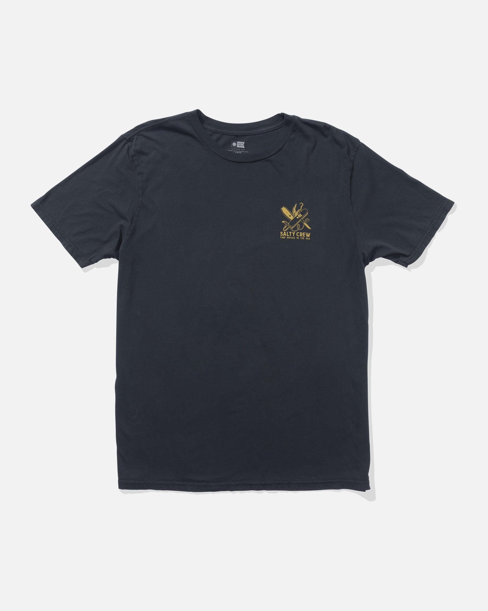 Pocket Knife Vintage Tee - Vintage Black Male Product Image