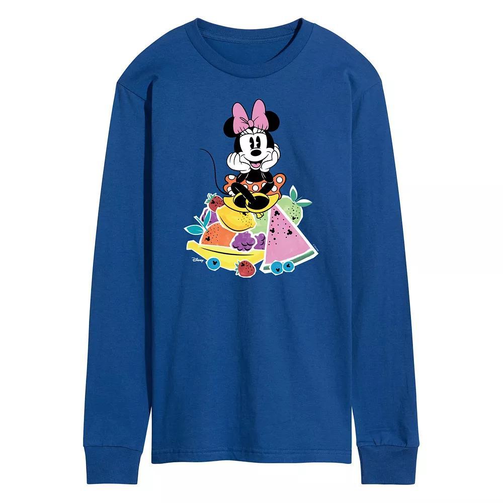 Disneys Minnie On Fruit Mens Graphic Tee Product Image