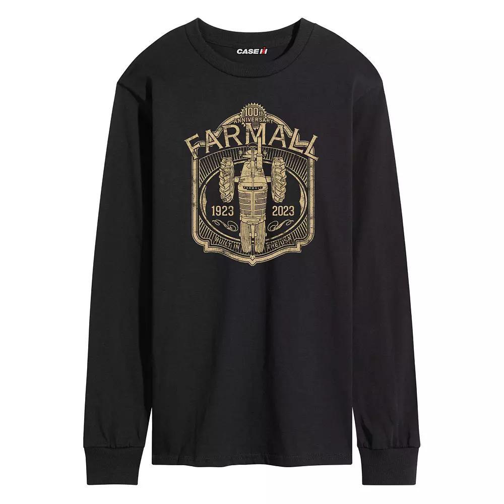 Mens Case IH 100th Anniversary USA Long Sleeve Graphic Tee Product Image