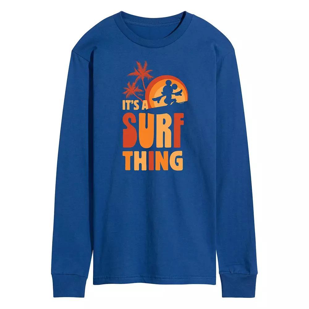 Disneys Its Surf Thing Mens Graphic Tee Product Image