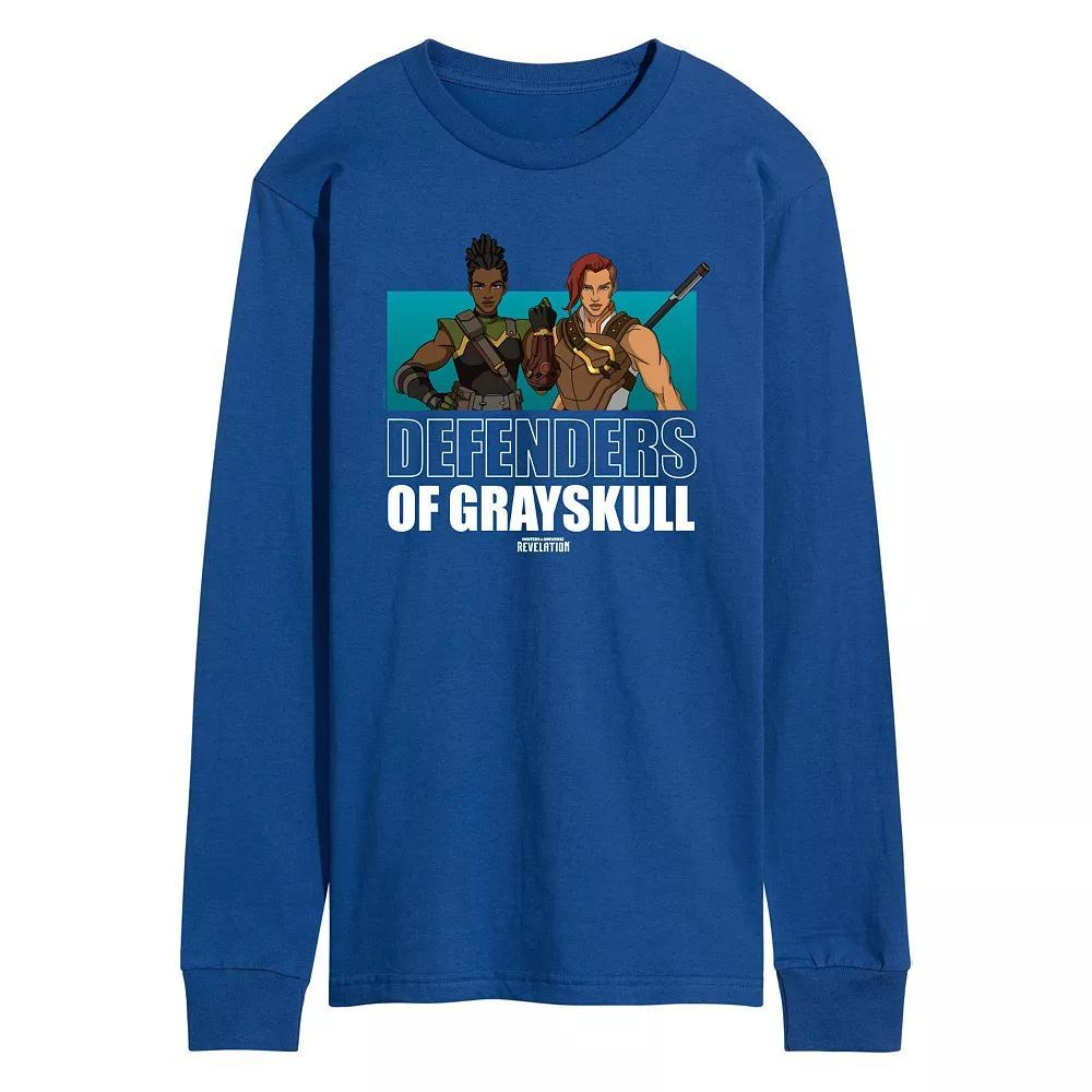 Mens He-Man Masters of the Universe Long Sleeve Graphic Tee Product Image