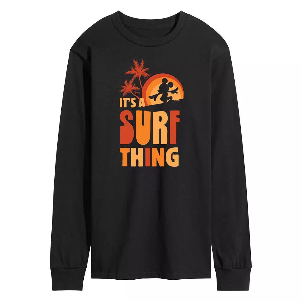 Disneys Its Surf Thing Mens Graphic Tee Product Image