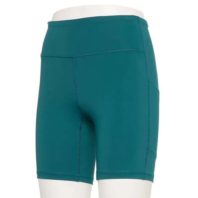 Women's Tek Gear® Adaptive Ultrastretch Bike Shorts, Size: Medium, Mineral Black Product Image