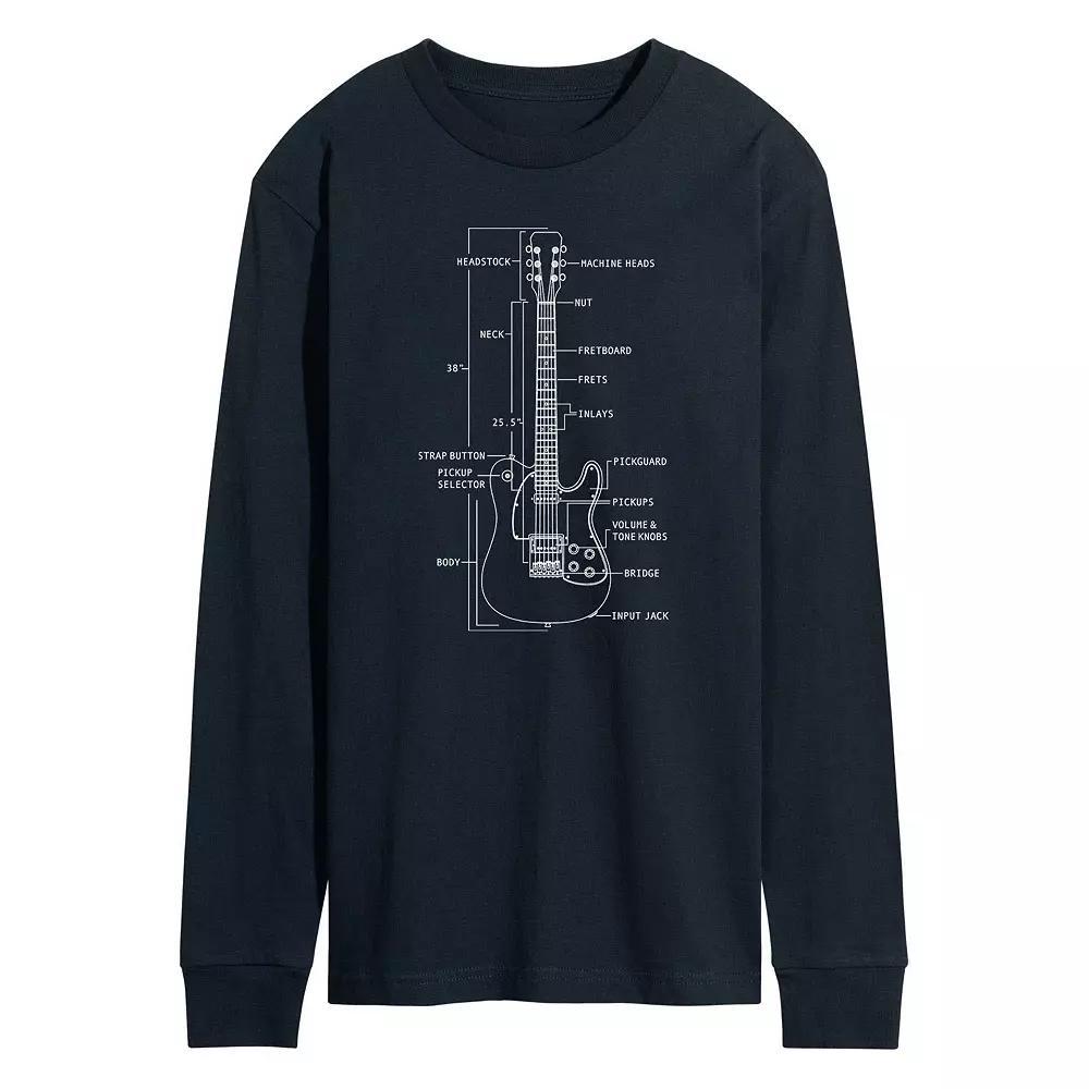 Mens Bright World Tee Blue Product Image