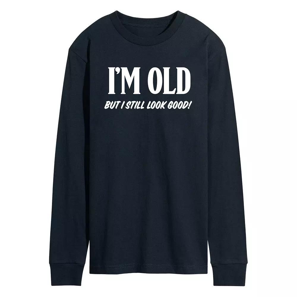 Mens Still Look Good Tee Blue Product Image