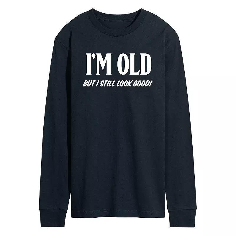 Mens Still Look Good Tee Blue Product Image