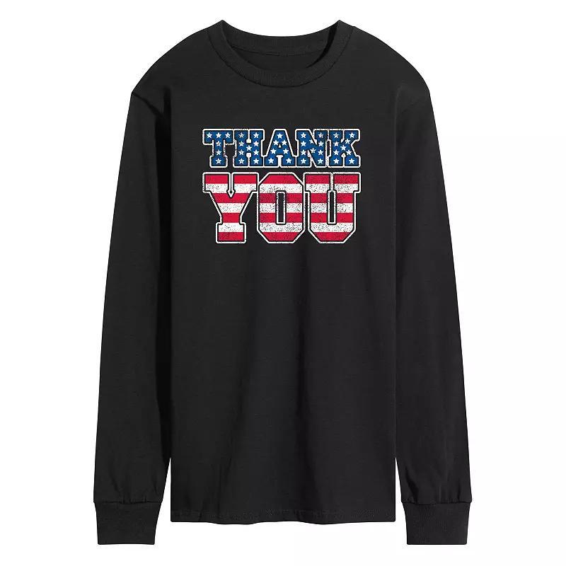 Mens Transformers Logo Long Sleeve Graphic Tee Blue Product Image
