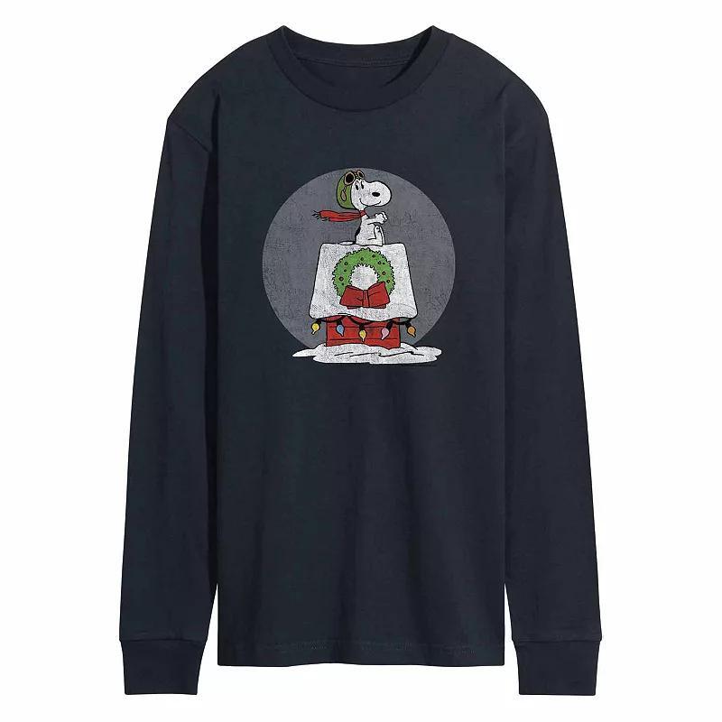 Mens Barbie Logo Red Glow Long Sleeve Product Image