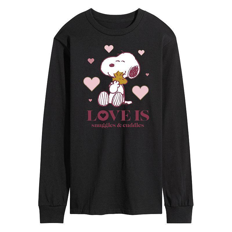 Mens Barbie Logo Red Glow Long Sleeve Product Image