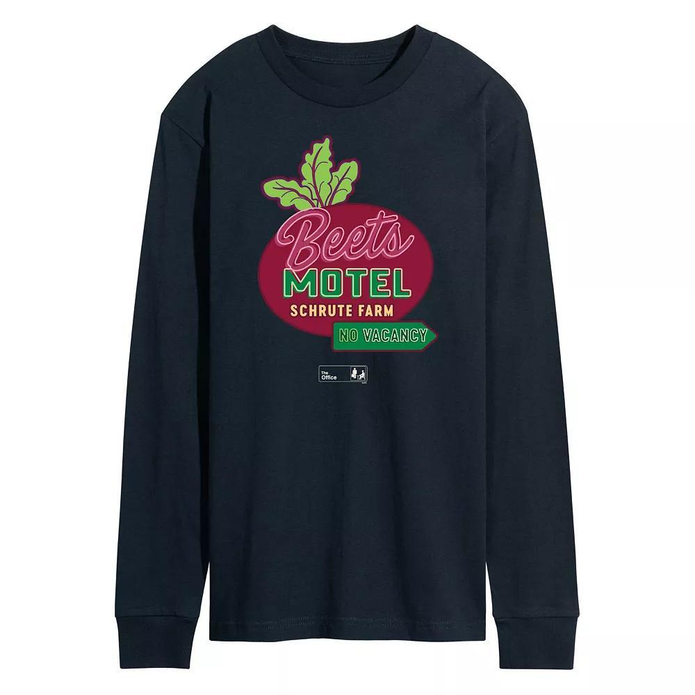 Mens The Office Beets Motel Tee Blue Product Image