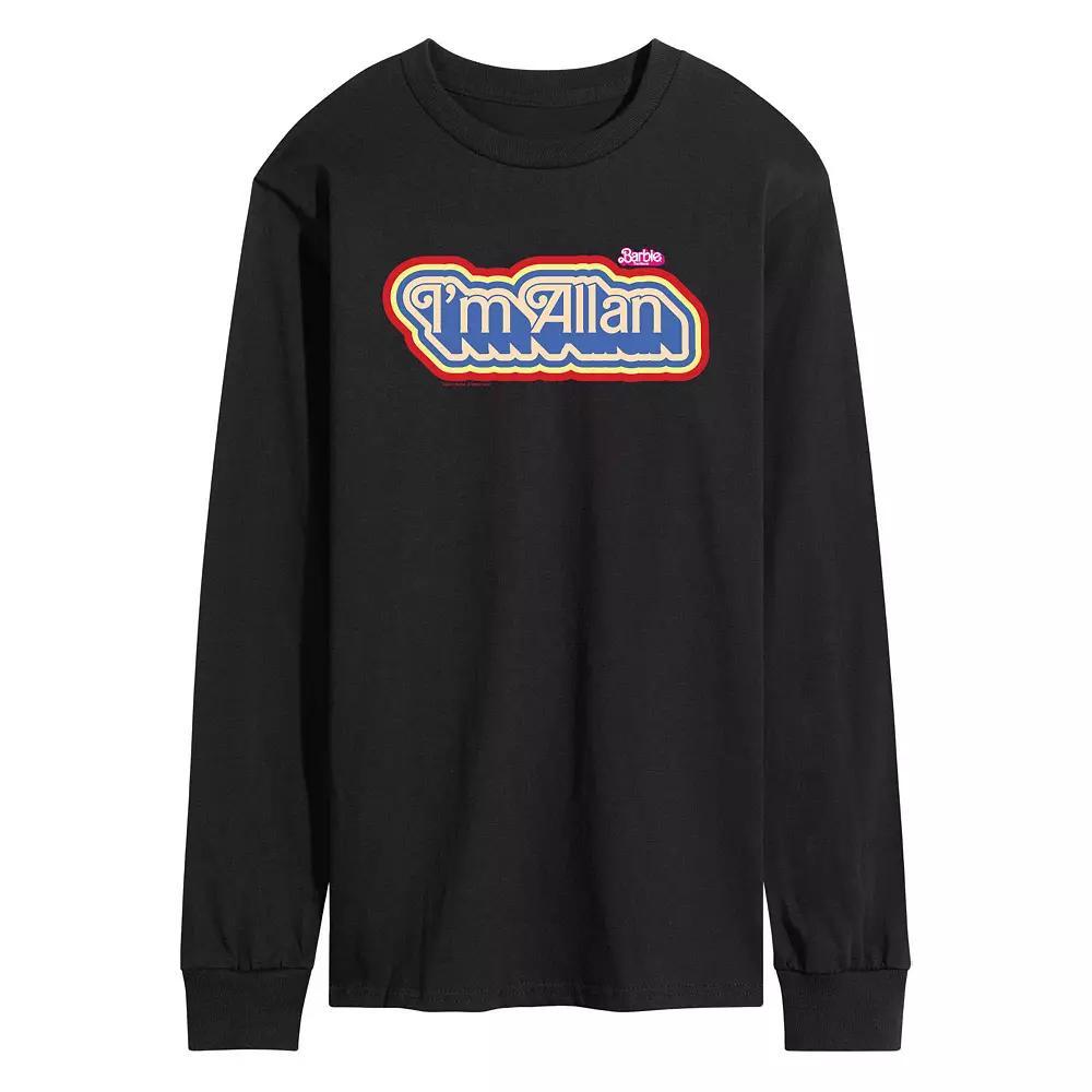 Mens Barbie The Movie Hi Allen Long Sleeve Graphic Tee Product Image