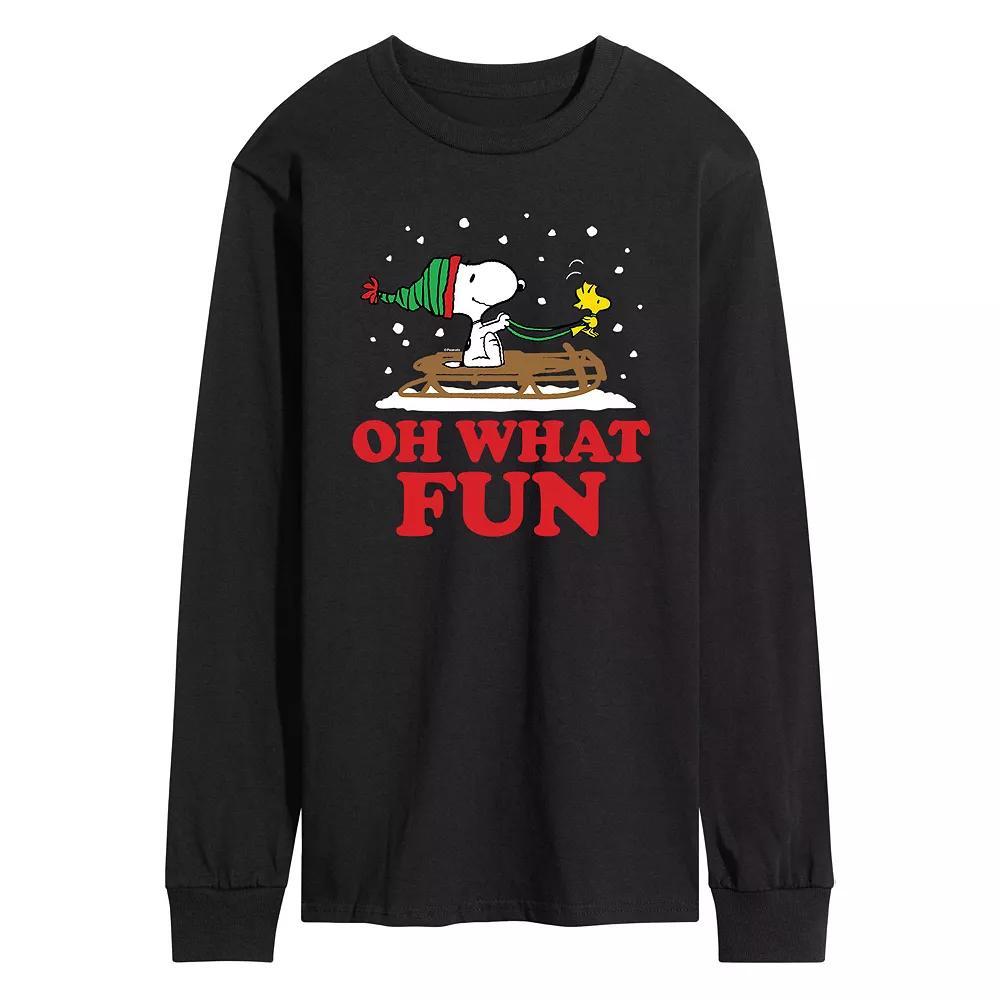 Mens Transformers Logo Long Sleeve Graphic Tee Blue Product Image