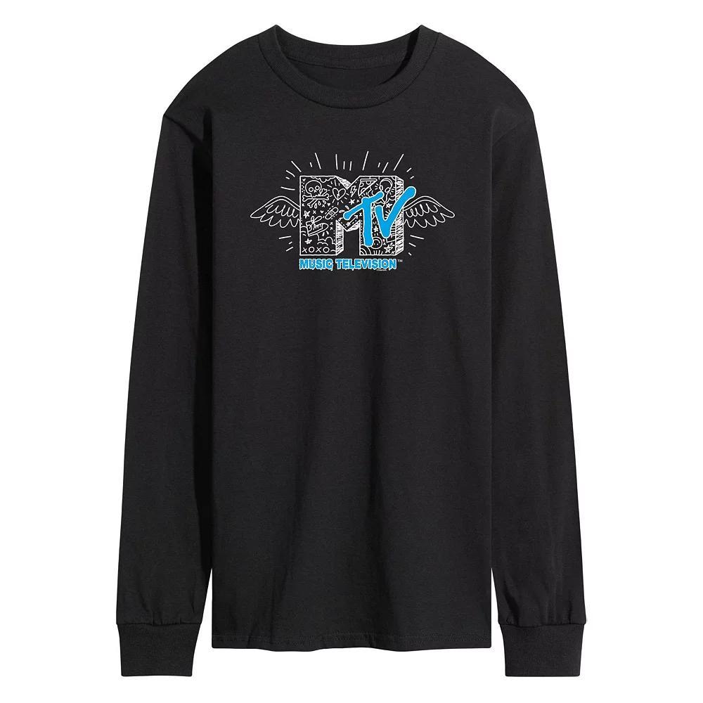 Mens Caddy Shack Poster Long Sleeve Graphic Tee Product Image