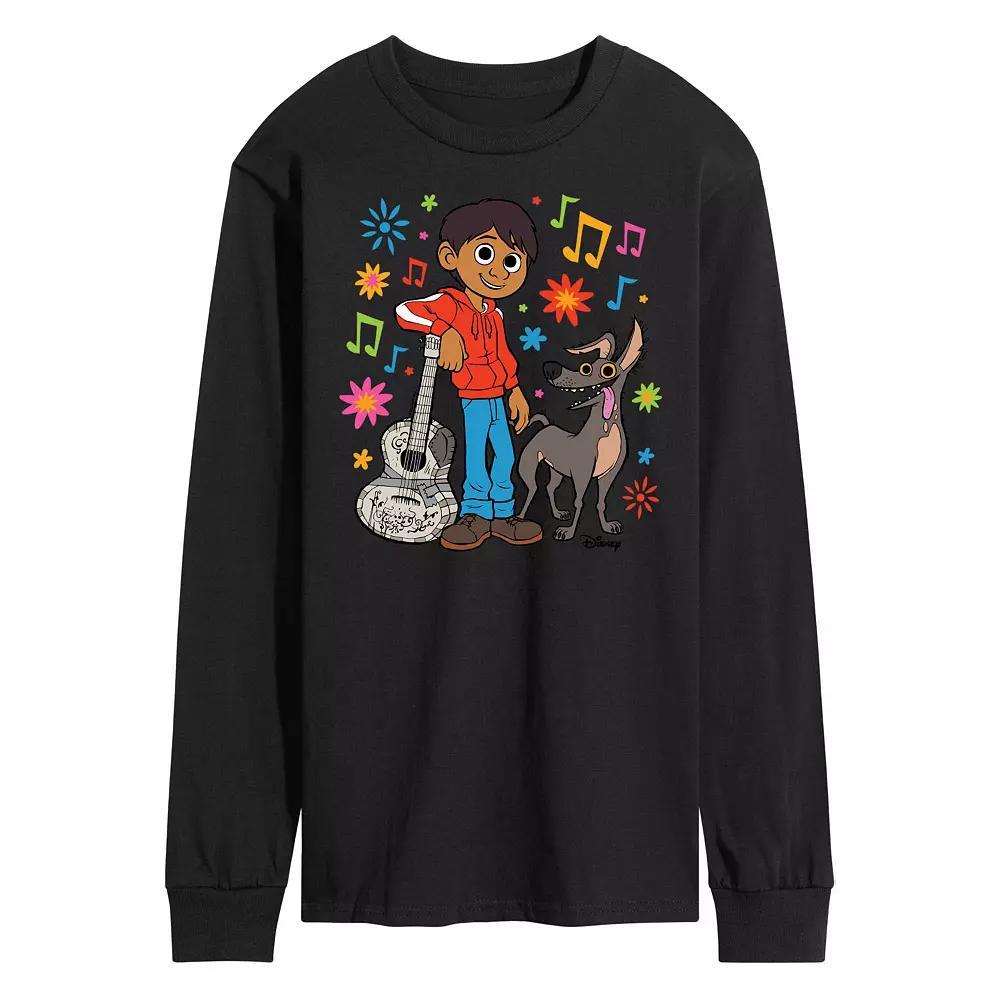 Mens National Lampoons Christmas Vacation Merry Christmas Long Sleeve Graphic Tee Blue Product Image
