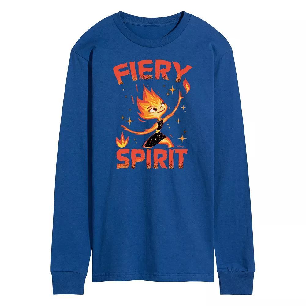 Disneys Elemental Mens Fiery Spirit Long Sleeve Product Image