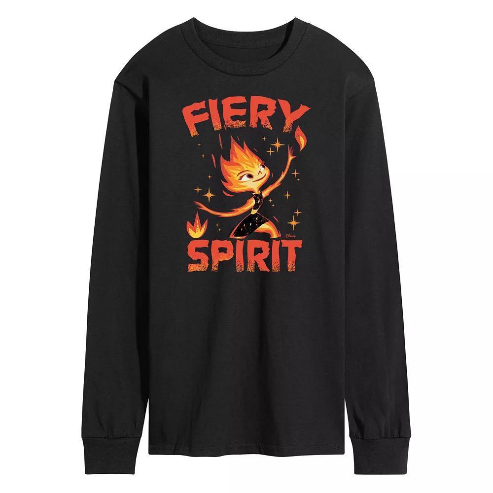 Disneys Elemental Mens Fiery Spirit Long Sleeve Product Image