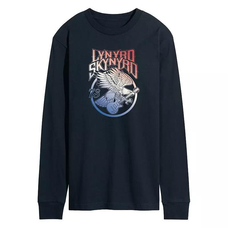 Mens Lynyrd Skynyrd Eagle Long Sleeve Graphic Tee Blue Product Image