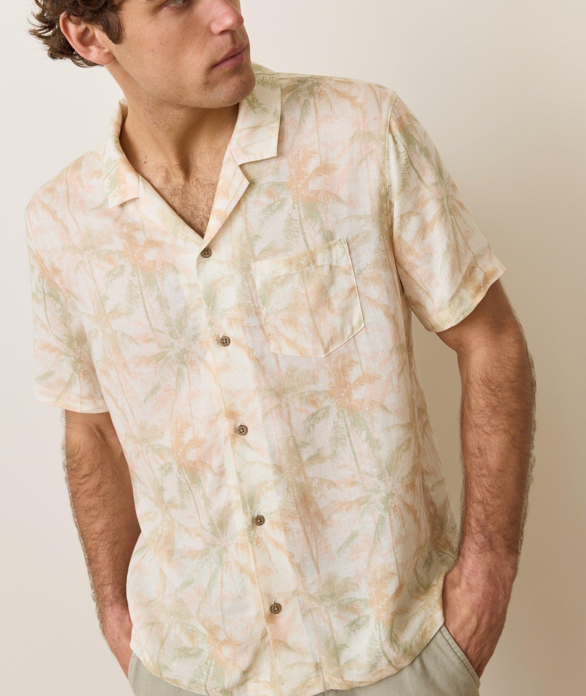 TENCEL Linen Resort Shirt Product Image