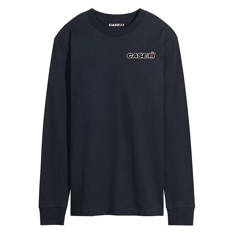 Men's Case IH Magnum Any Field Will Do Long Sleeve Tee, Size: Small, Blue Product Image