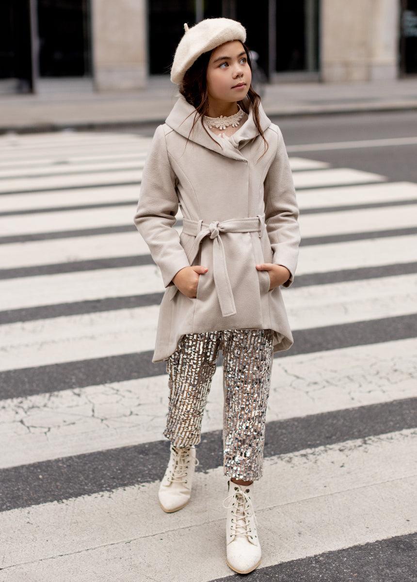 Libbie Pant in Silver/Oat Girls Product Image