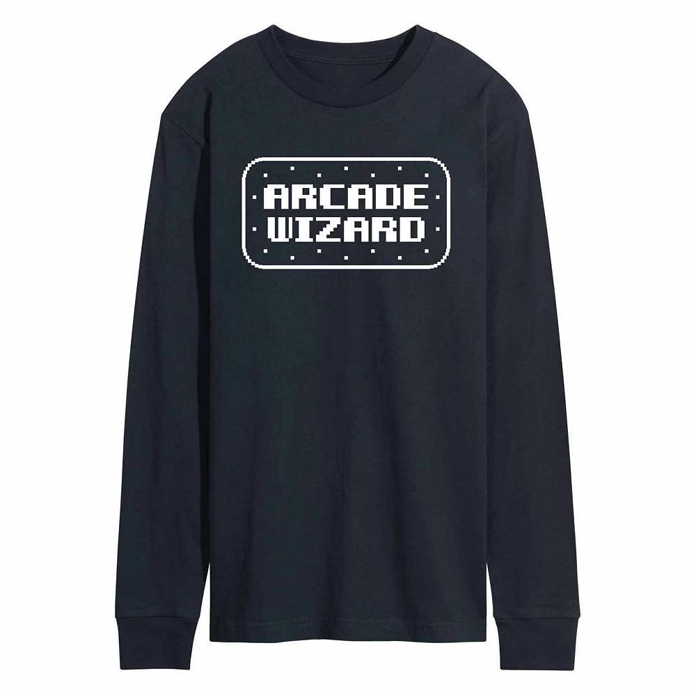 Mens Arcade Wizard Tee Blue Product Image