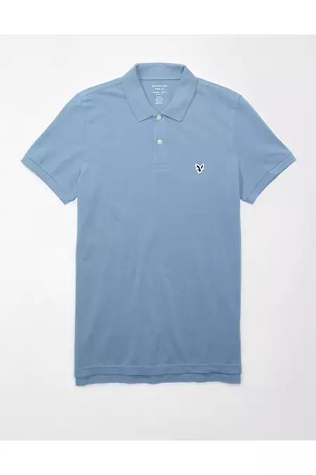 AE Lived-In Slim Fit Pique Polo Shirt Men's Product Image