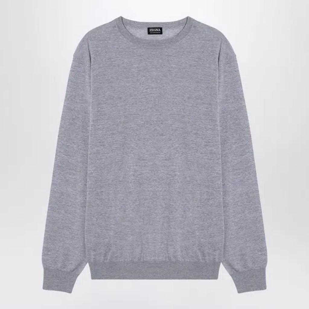 ZEGNA Sweater In Gray Product Image