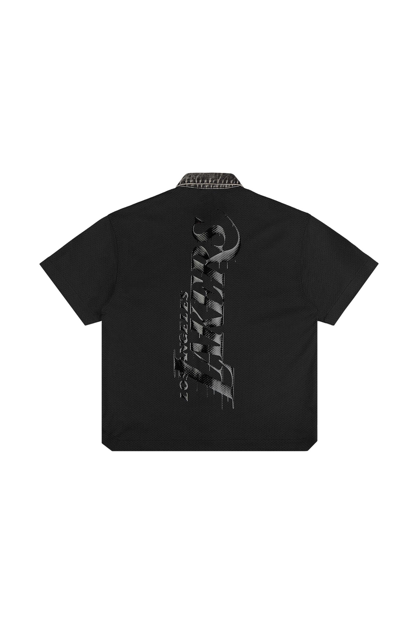 LA Lakers Snap Shirt Male Product Image