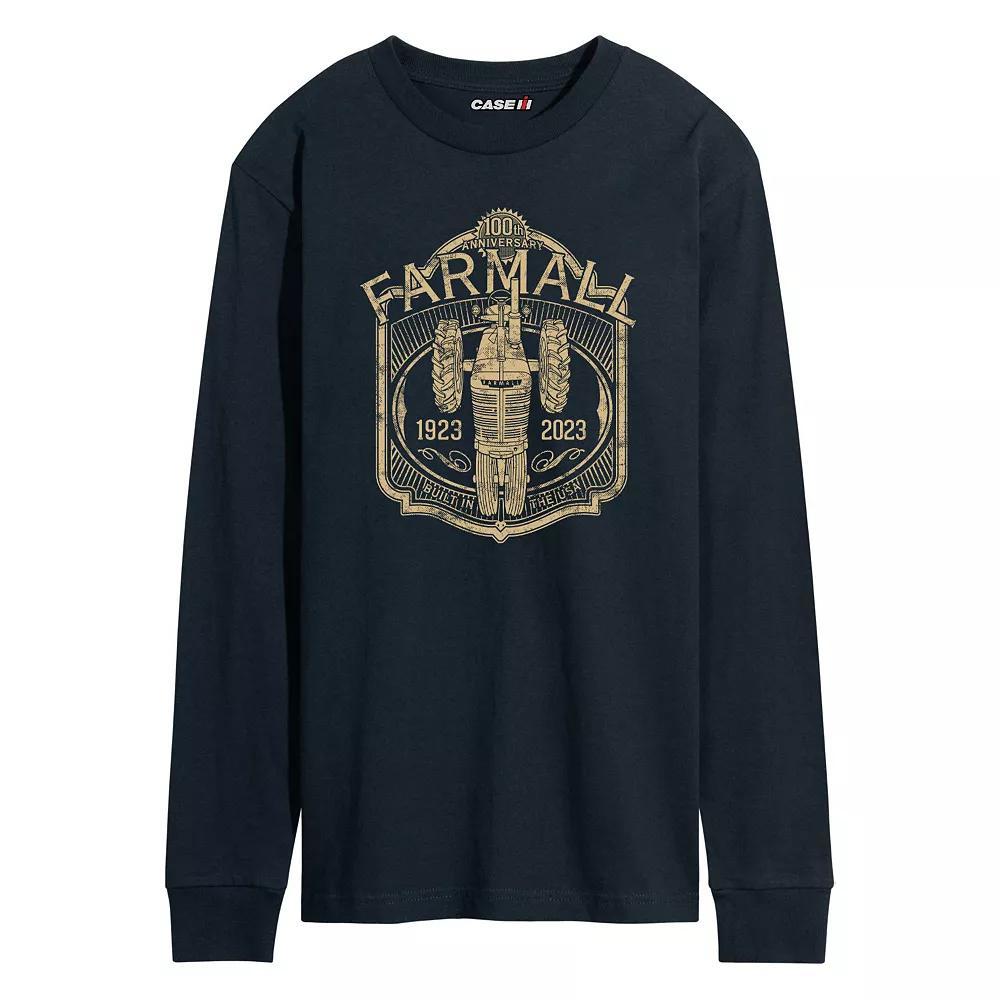 Mens Case IH 100th Anniversary USA Long Sleeve Graphic Tee Product Image