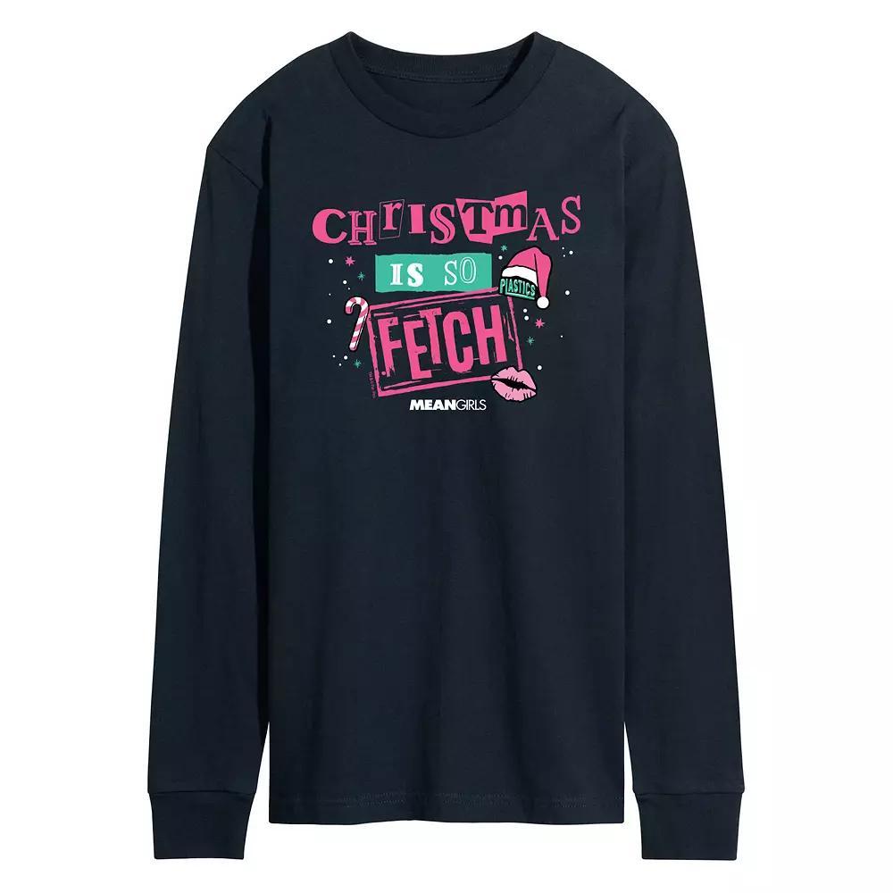 Mens Barbie The Movie Mojo Dojo Casa House Long Sleeve Graphic Tee Blue Product Image