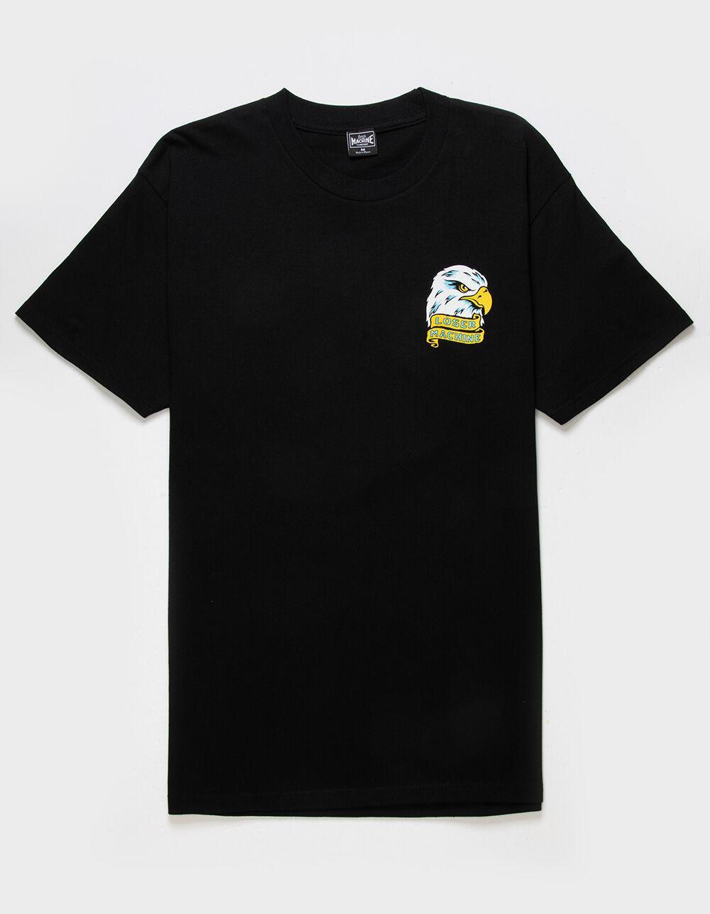 LOSER MACHINE Chrome Covers Mens Tee - BLACK Product Image
