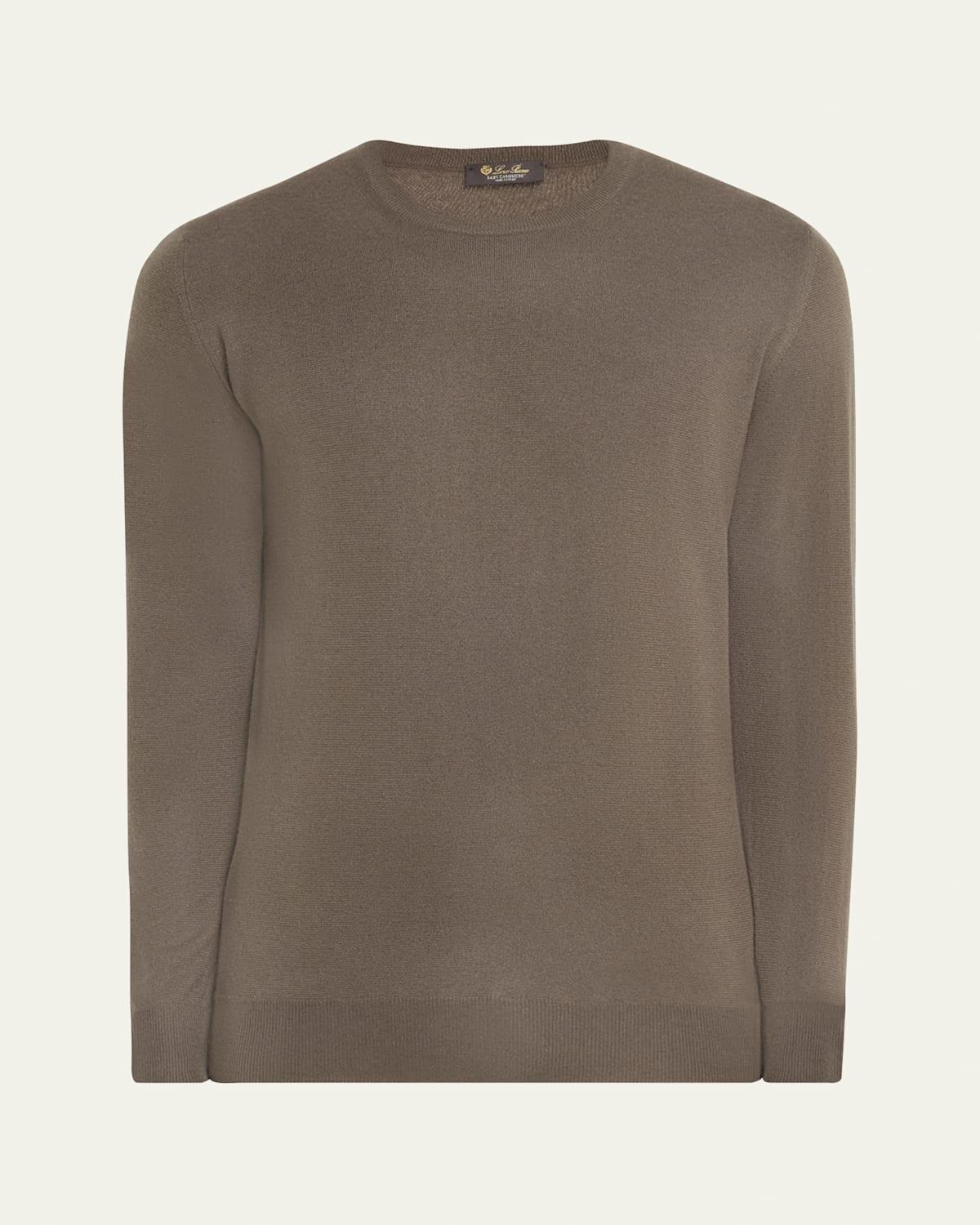 Mens Baby Cashmere Crewneck Sweater Product Image