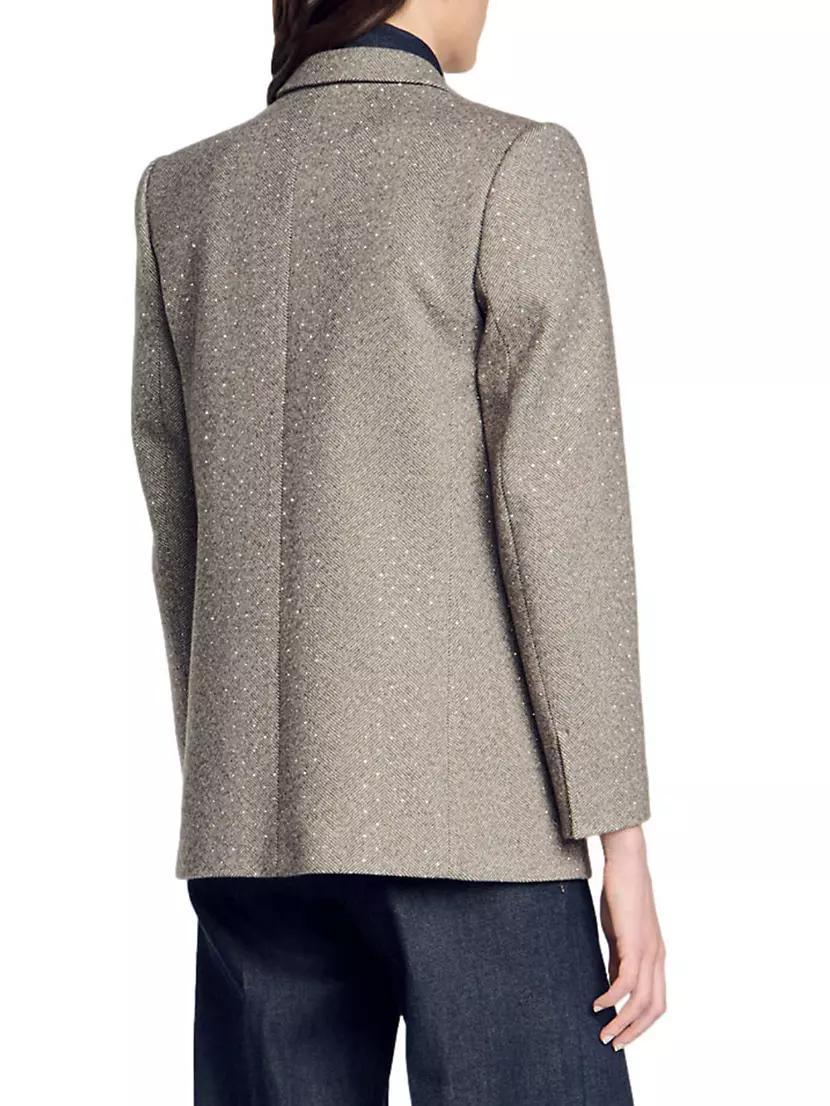 Herringbone Suit Jacket Product Image