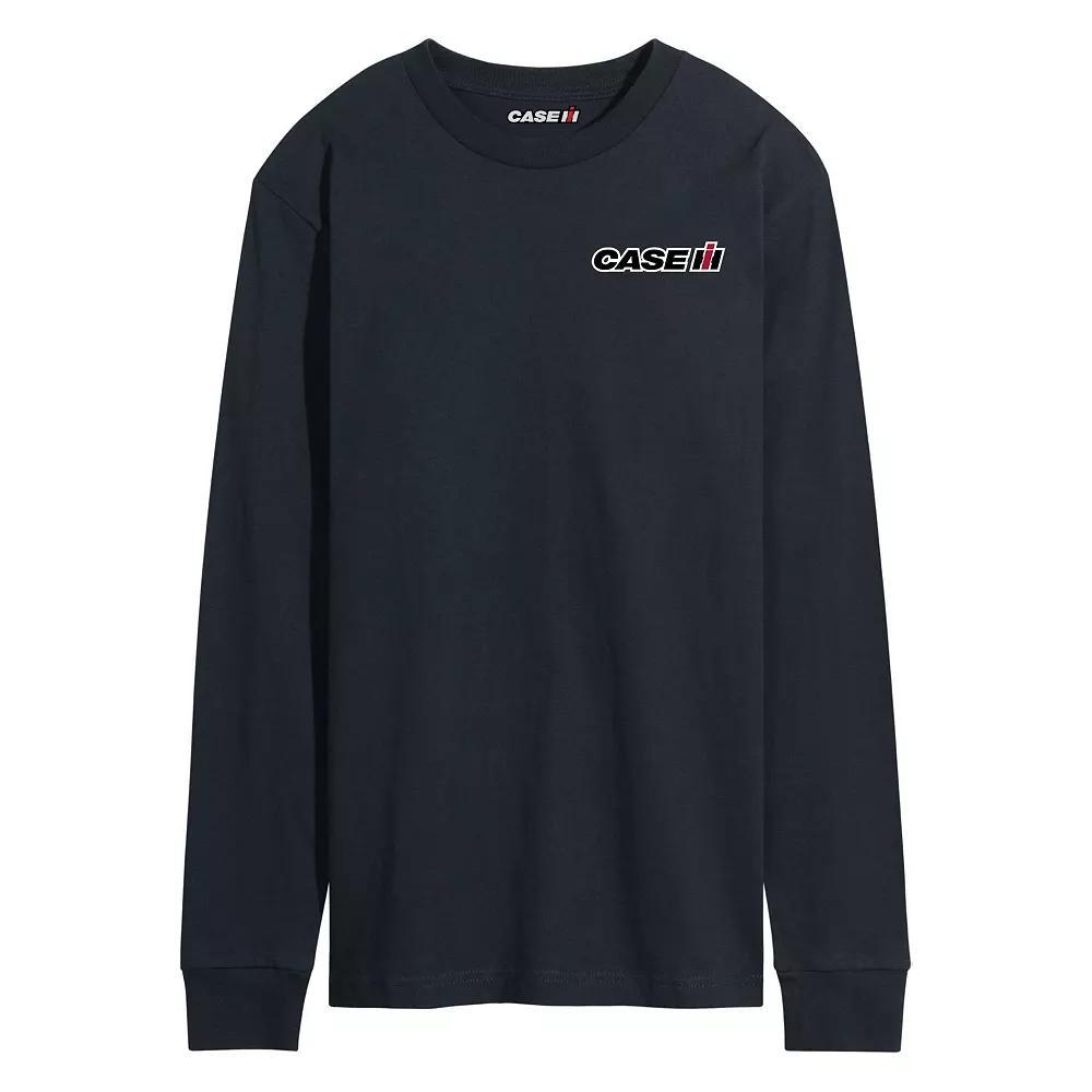 Men's Case IH Magnum Any Field Will Do Long Sleeve Tee, Size: Small, Blue Product Image