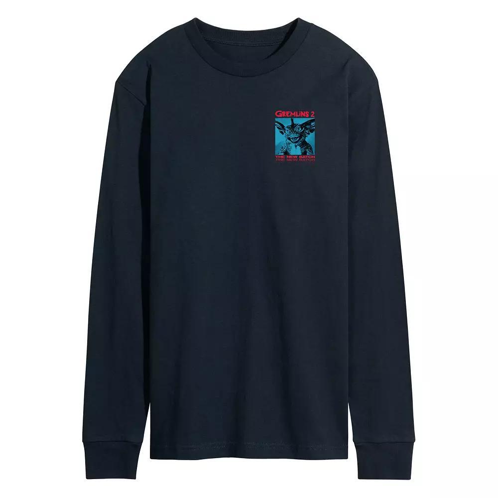 Men's Case IH Logo Distressed Long Sleeve, Size: Medium, Blue Product Image