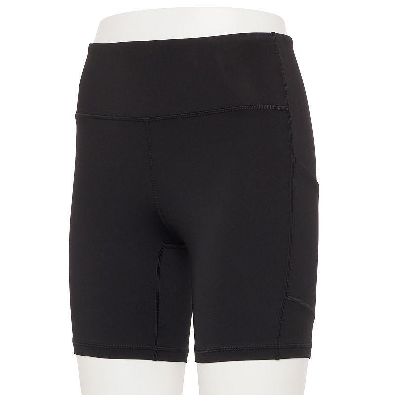 Women's Tek Gear® Ultrastretch 7-in. Bike Shorts, Size: Small, Black Product Image
