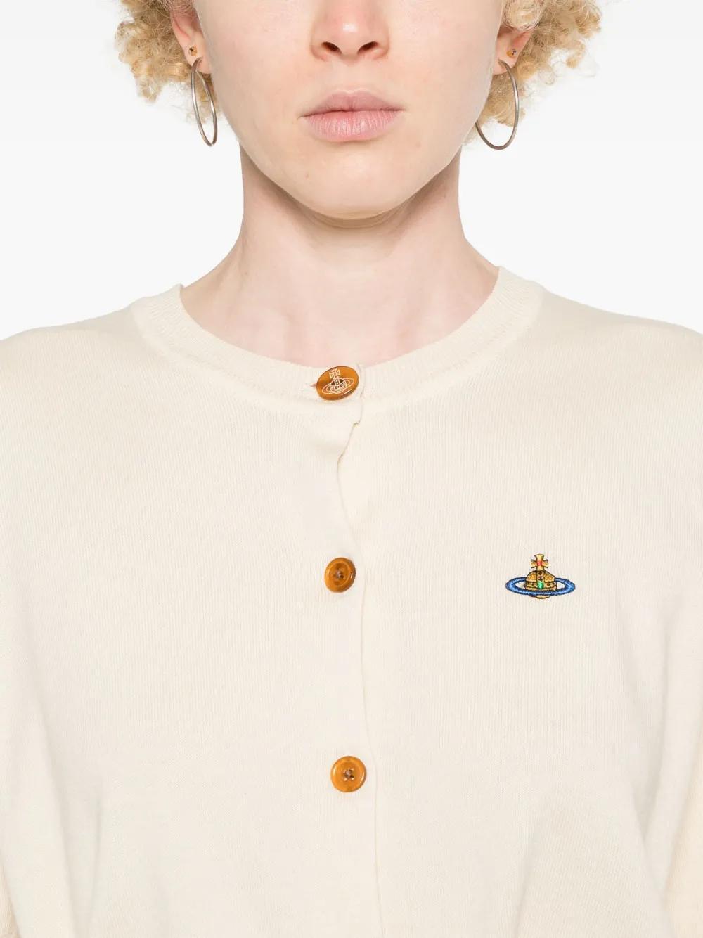Bea ribbed-knit cardigan Product Image