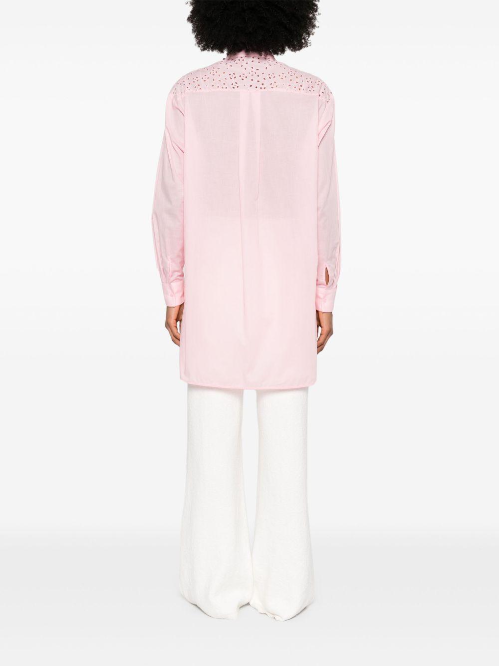 floral-embroidered shirt Product Image