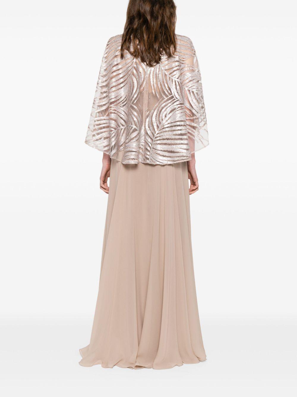 embroidered maxi dress Product Image