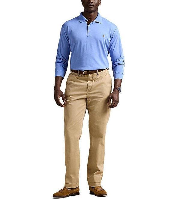 Polo Ralph Lauren Big & Tall Soft Cotton Long Sleeve Polo Shirt Product Image