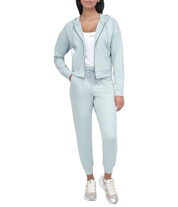 DKNY Sport by Donna Karan Spacedye Full Zip Long Sleeve Hoodie Product Image