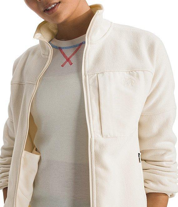 The North Face Long Sleeve Zip Front Fleece Jacket Product Image